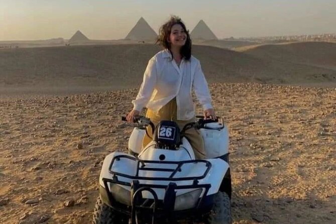 Private Quad Bike Adventure in Desert at Giza Pyramids - Thrilling Quad Bike Experience