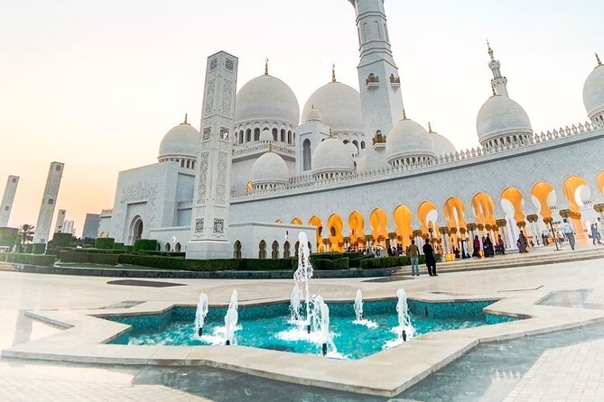 Private Return Abu Dhabi Cultural Tour From Dubai Incl. Transport - Pickup and Transportation