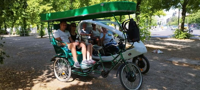 Private Rickshaw Berlin Highlights and secrets up-to 6 Pers. - A Deep Dive into the Berlin Rickshaw Experience