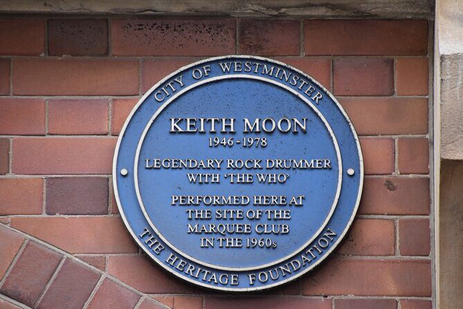 Private Rock and Roll Music Tour of Central London - Key Points