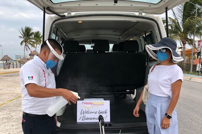 Private Roundtrip Transportation From Cancun Airport to Ferry Isla Mujeres - Trip Duration and Itinerary