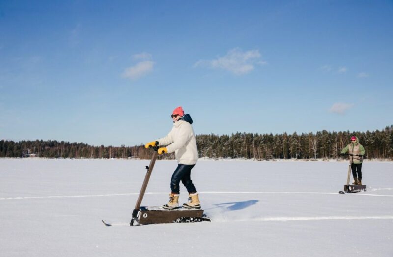 Private Safari by Electric Snow Scooters in Puumala - Key Points