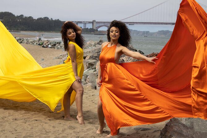 Private San Francisco Photoshoot in Flying Dresses - Practical Details for Planning Your Photoshoot