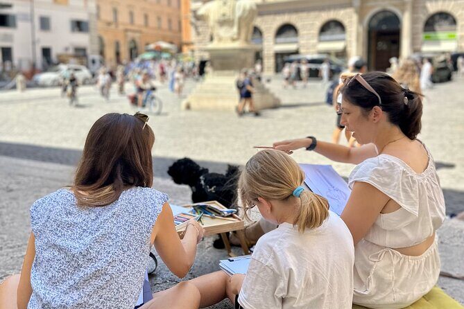 Private Scavenger Hunt Art Lab for FamiliesWith Romes Landmarks - Exploring Rome Through Art and Adventure: A Family-Friendly Scavenger Hunt