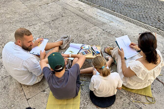 Private Scavenger Hunt Art Lab for FamiliesWith Romes Landmarks - The Value of This Experience