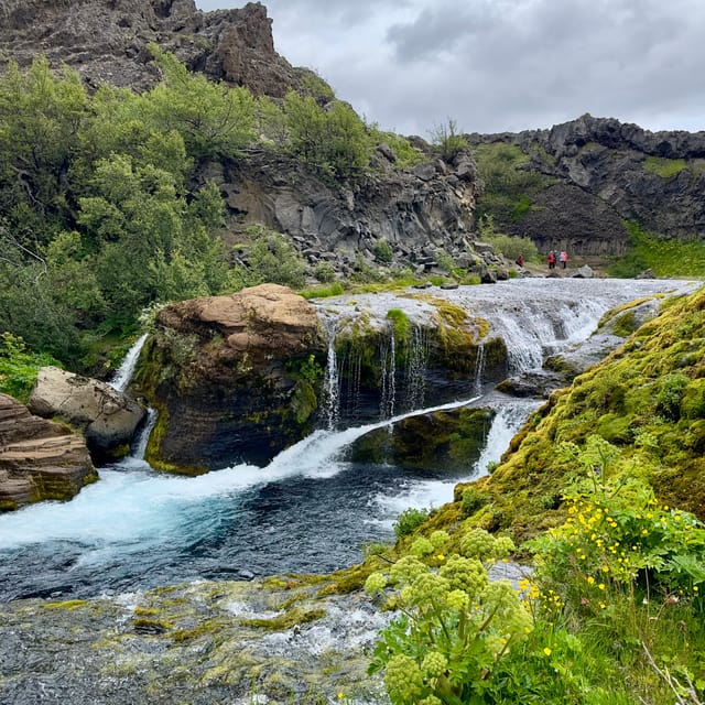 Private Secret circle tour: Háifoss, Gjáin, The Turf farm - Key Points