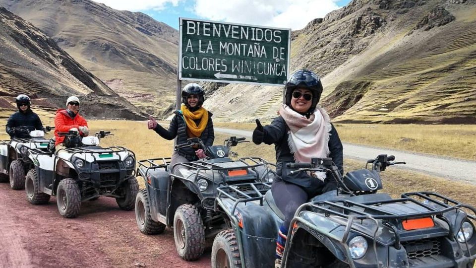 Private Service || Visit Rainbow Mountain on ATVs + Lunch - Not Allowed