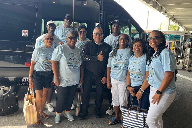 Private Shuttle from Port Canaveral to Lake Buena Vista Resorts - The Pickup Experience at Port Canaveral