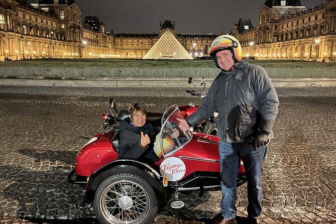 Private Sidecar Tour of Paris at Night with drinks - A Deep Dive into the Sidecar Night Tour of Paris