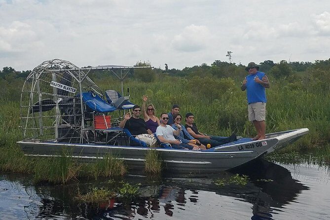 Private Small Airboat Ride with Tranportation from New Orleans - An Authentic Look at the Swamp Adventure