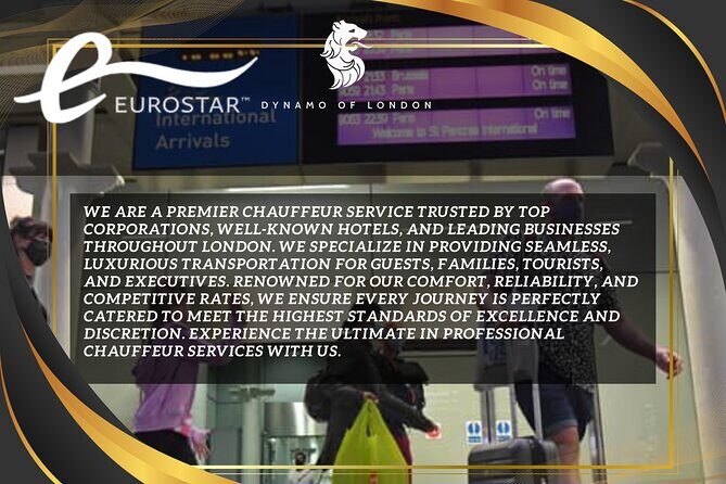 Private St Pancras Station Transfer to or from London Hotel - The Experience from the Traveler’s Perspective