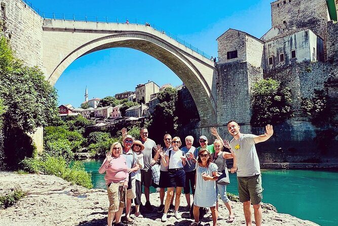 PRIVATE SUNNY HERZEGOVINA TOUR (Mostar + Kravice Falls + 3cities) - Key Points