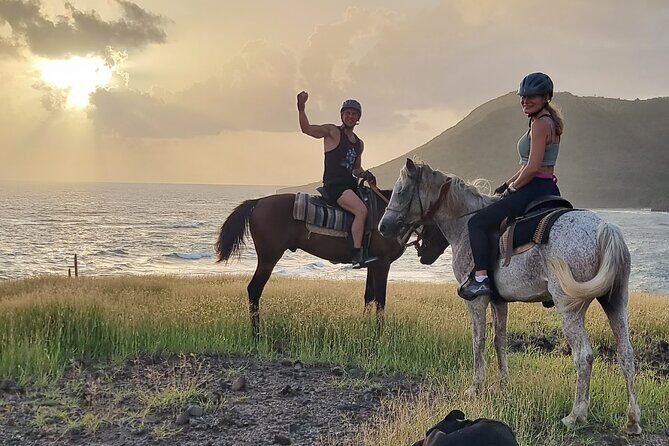Private Sunrise Horseback Beach Ride with Sandy Hoofs St. Lucia - What to Expect on the Day