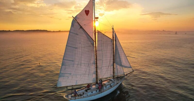 Private Sunset Charter on Hearts Desire in Casco Bay - Key Points
