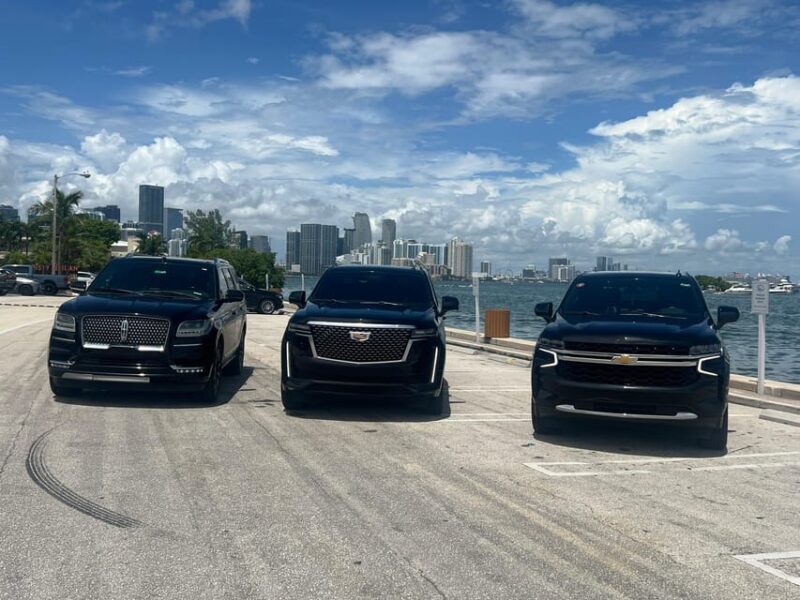 Private SUV Tour Through The City of Miami - An Introduction to the Miami Private SUV Tour