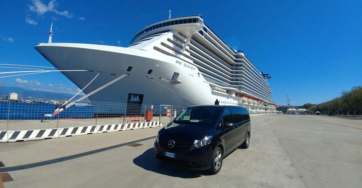 Private TAXI Transfer From CATANIA to MESSINA or Vice Versa - Vehicle and Driver Details