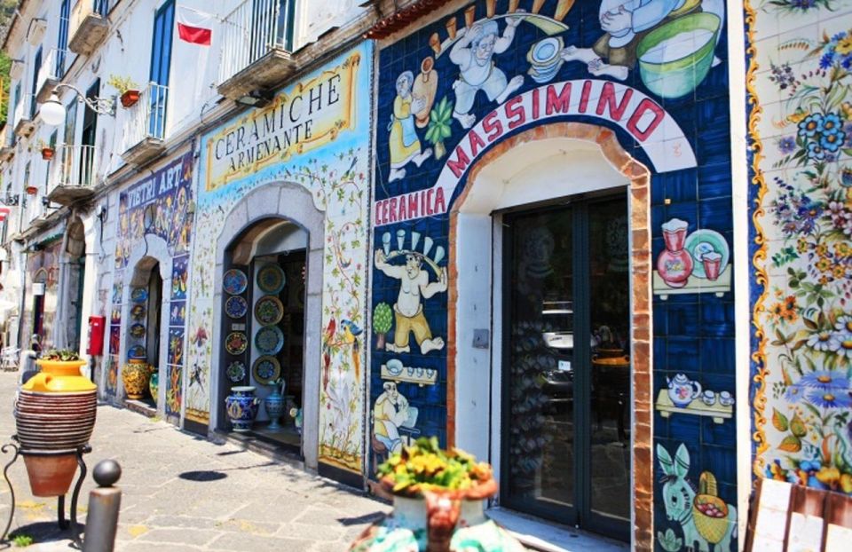 PRIVATE TOUR: Amalfi Coast (Vietri, Cetara, Maiori, Minori) - Booking Information