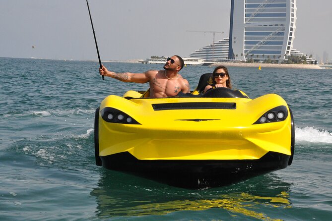 Private Tour Dubai in Jet Car 60min: Burj Al Arab to Atlantis - Capturing the Journey