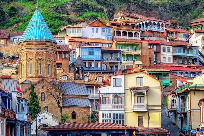 Private tour from KUTAISI Colourful Tbilisi, Jvari and Mtskheta - Key Points