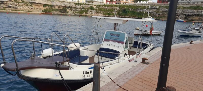 PRIVATE TOUR Maritime Taxi Service Inside the Port of Mahón - Scenic Views and Photo Stops