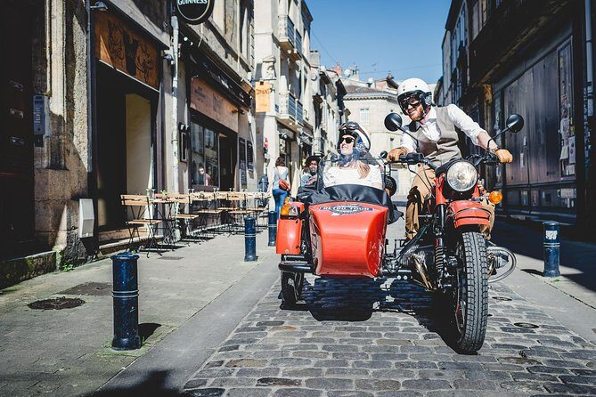 Private Tour of Bordeaux in a Sidecar 1h30 - An In-Depth Look at the Bordeaux Sidecar Tour