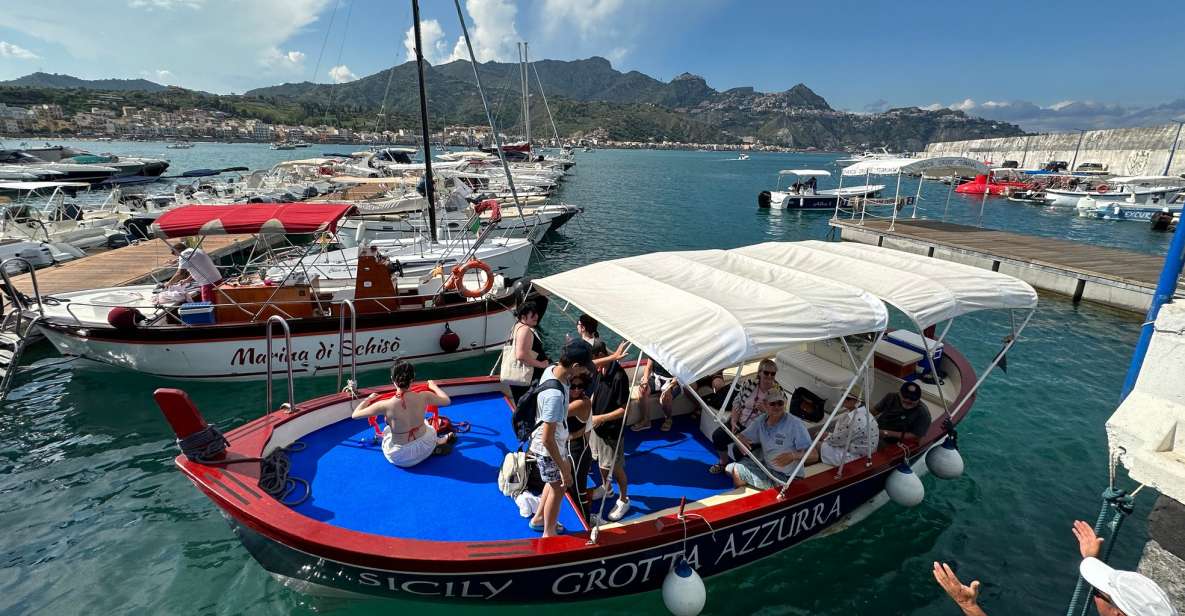Private Tour of Etna and Taormina Boat Tour With Tasting - Bottled Water and Refreshments