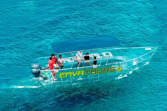 Private tour of Isla Mujeres and Reefs by Crystal Boat - The Itinerary in Detail