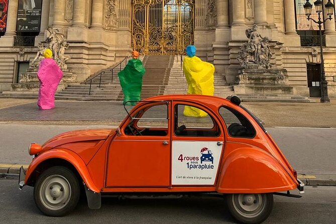 Private Tour Paris Sightseeing 2 Hours in Citroën 2CV - Inclusions