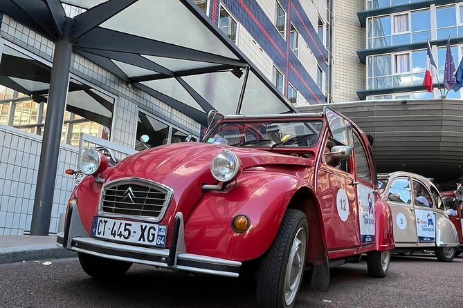 Private Tour Paris Sightseeing 2 Hours in Citroën 2CV - Confirmation and Accessibility