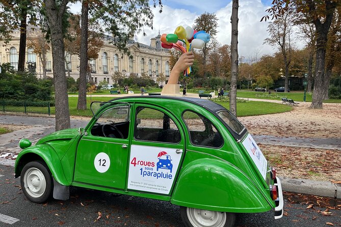 Private Tour Paris Sightseeing 2 Hours in Citroën 2CV - Landmarks and Attractions