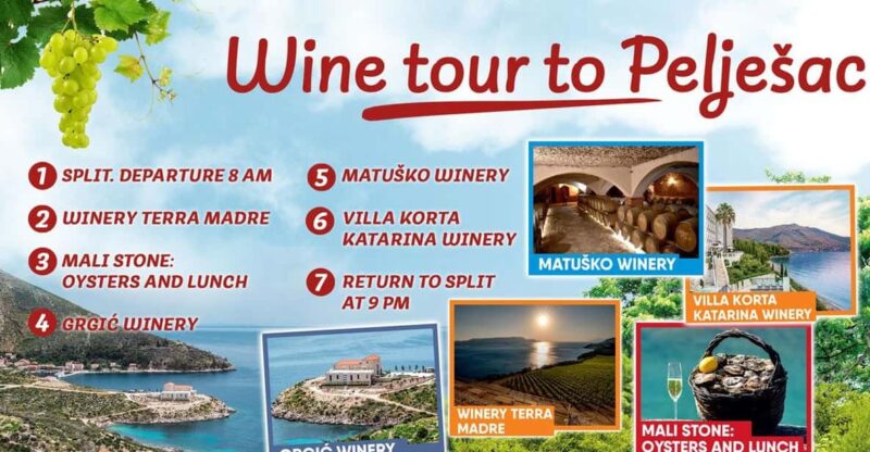 Private Tour to the Best Wineries on PelješAc - Good To Know
