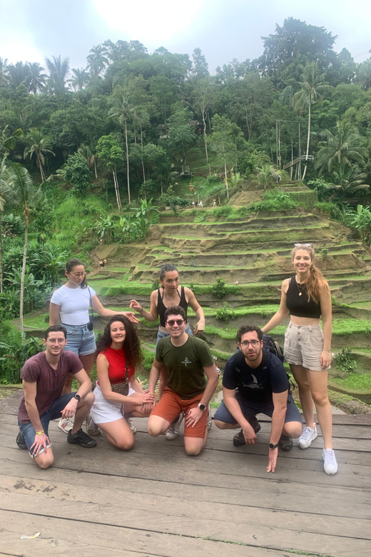 Private Tour Waterfall Temple and Rice Terrace in Ubud - Ulun Petanu Waterfall
