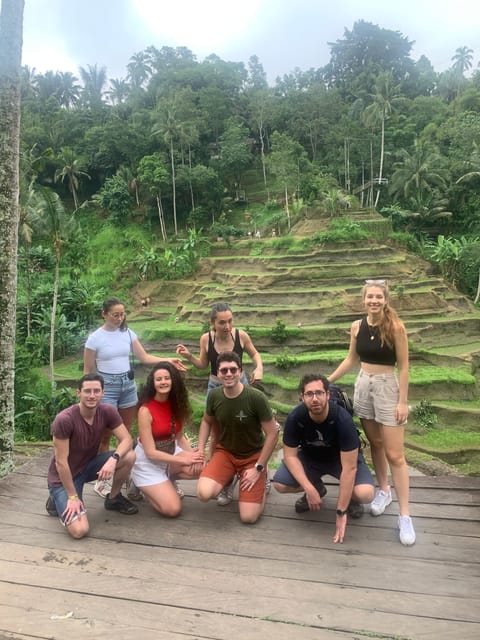 Private Tour Waterfall Temple and Rice Terrace in Ubud - Inclusions