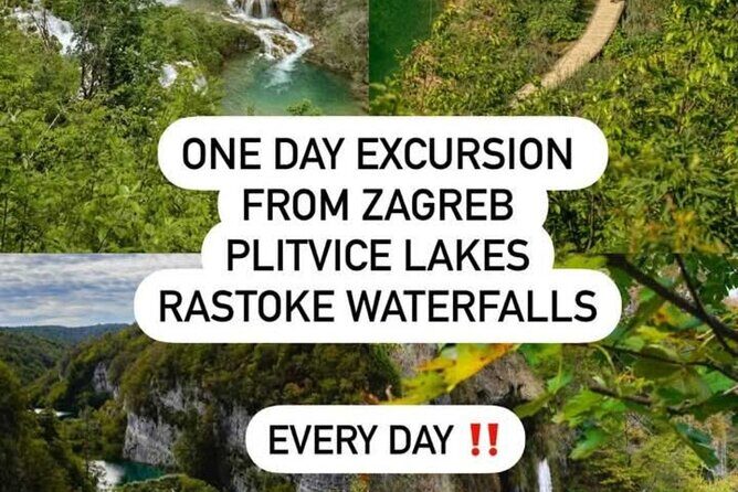 Private Tour Zagreb-Plitvice Lakes-Split Self-guided tickets inc - The Itinerary in Detail