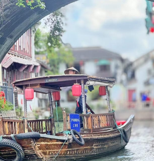 Private Tour:Zhujiajiao Water Town by German-Speaking Guide - Inclusions