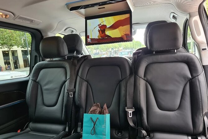 Private Transfer From Cdg/Orly/Lbg Airport to Paris (Van-7 Pax) - Included Amenities