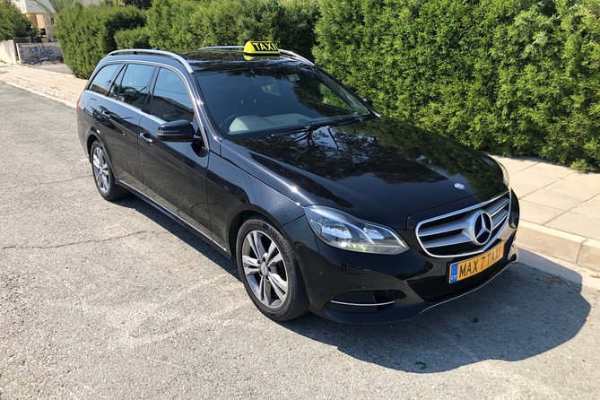 Private Transfer From Paphos to Larnaca Airport LCA in 4 Seater Taxi - Key Points