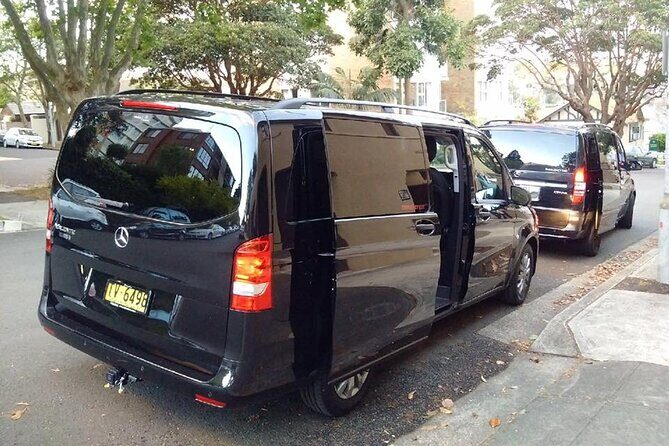 Private Transfer FROM Sydney Airport to Sydney CBD 1 to 5 people - Key Points