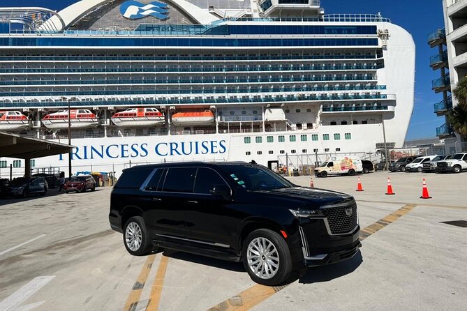 Private Transfer To/From Miami Intl Airport & Port of Miami - Professional Chauffeur Services