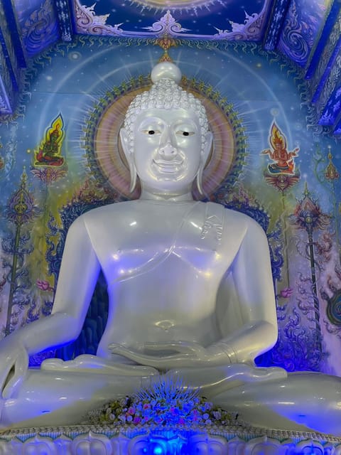 Private Trip Chiang Rai Day Trip, White Temple, Blue Temple - Wat Rong Suea Ten (Blue Temple)