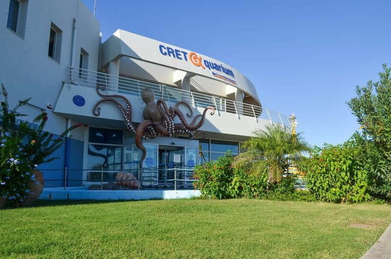 Private Trip From Rethymno to Dinosauria Park & Cretaquarium - Cretaquarium: The Marine Marvel