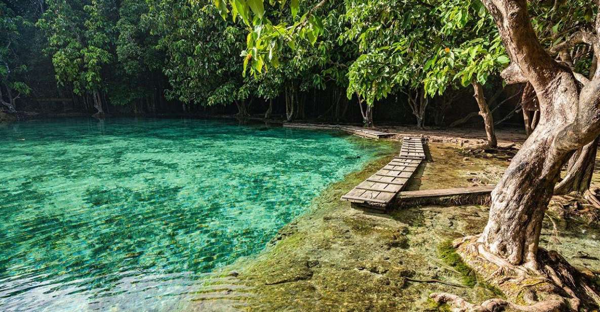 Private Tuk Tuk, Hot Springs, Emerald Pool, Tiger Cave - Soaking in Hot Stream