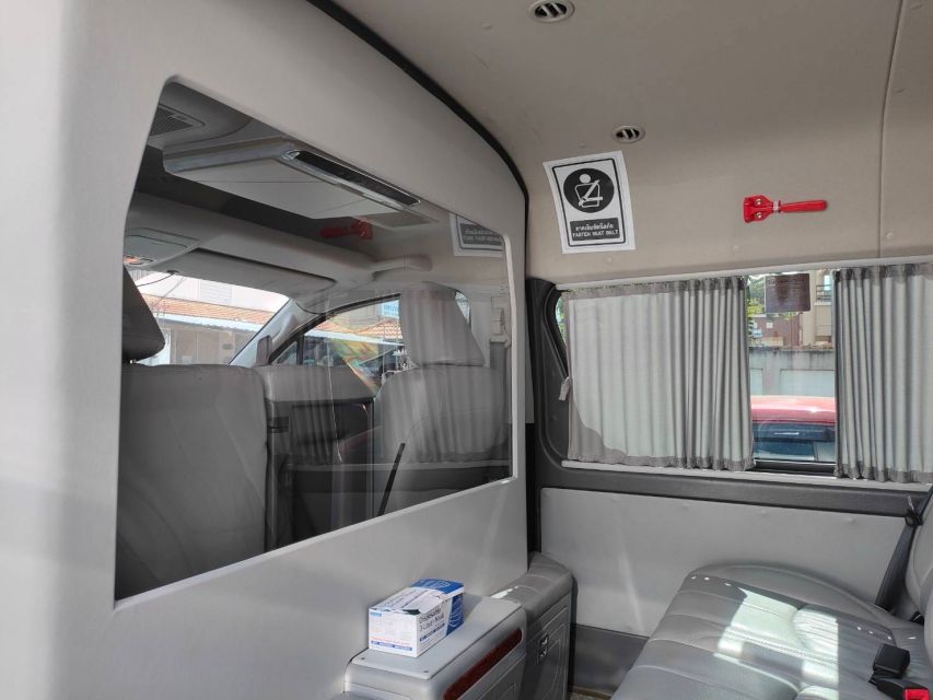Private Van Rental With Driver Bkk/Ayutthaya/Phetchaburi/Hua Hin/Kanchanaburi - Key Points