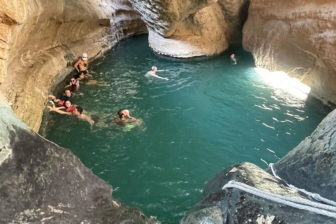 Private Wadi Shab - Bimmah Sinkhole - White Sand Beach - Full Day Tour - Wadi Shab Experience