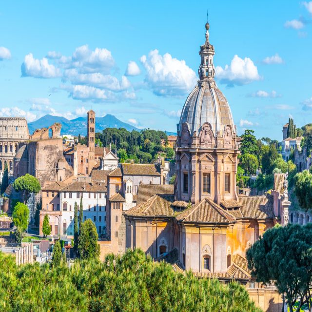 Private Walking Tour of Rome With Timber Boat Cruise - Visiting Church of SantIgnazio