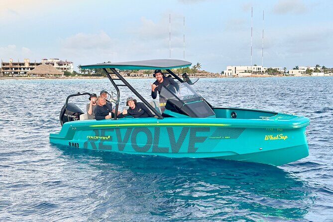 Private watersport boat REVOLVE tour - The Experience in Detail
