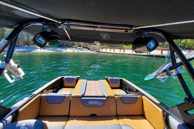 Private Watersports Boat Ride Lake Tahoe (11 Guests) - Safety Guidelines