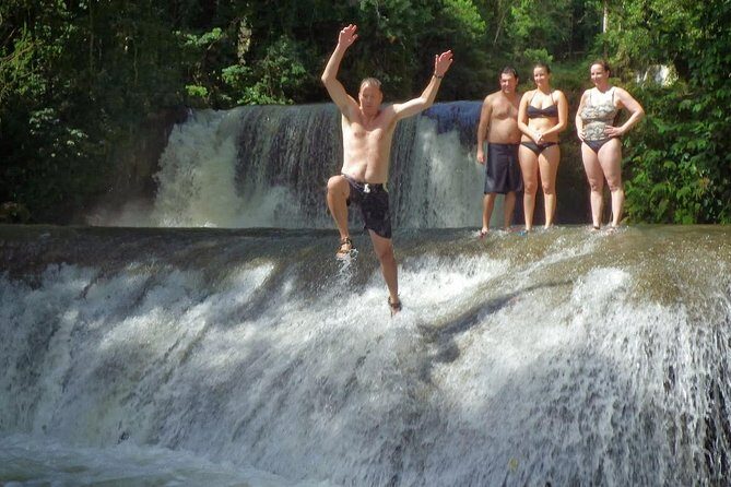 Private YS Falls and Black River Safari from Negril - The Pickup and Journey to the South Coast