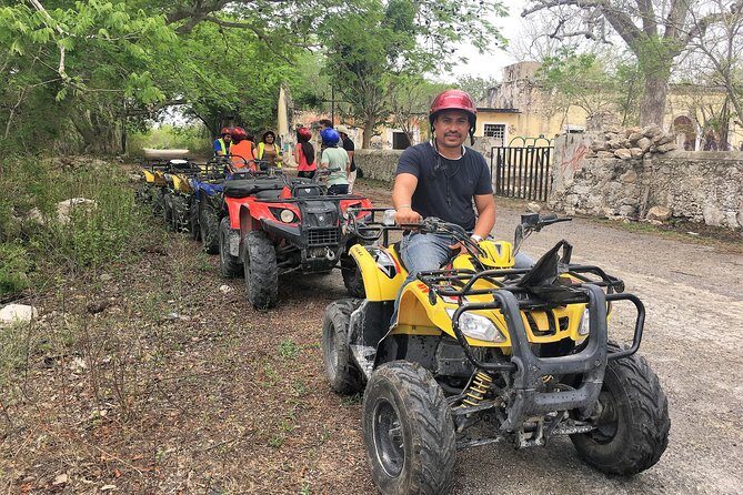 Progreso Misnebalam Ghost Town ATV excursion and Break at Silcer Beach Club - Key Points