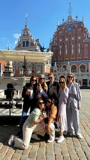 Prosecco Bike & Old Town Sightseeing - An Authentic Look at Riga’s Old Town on Two Wheels and a Glass